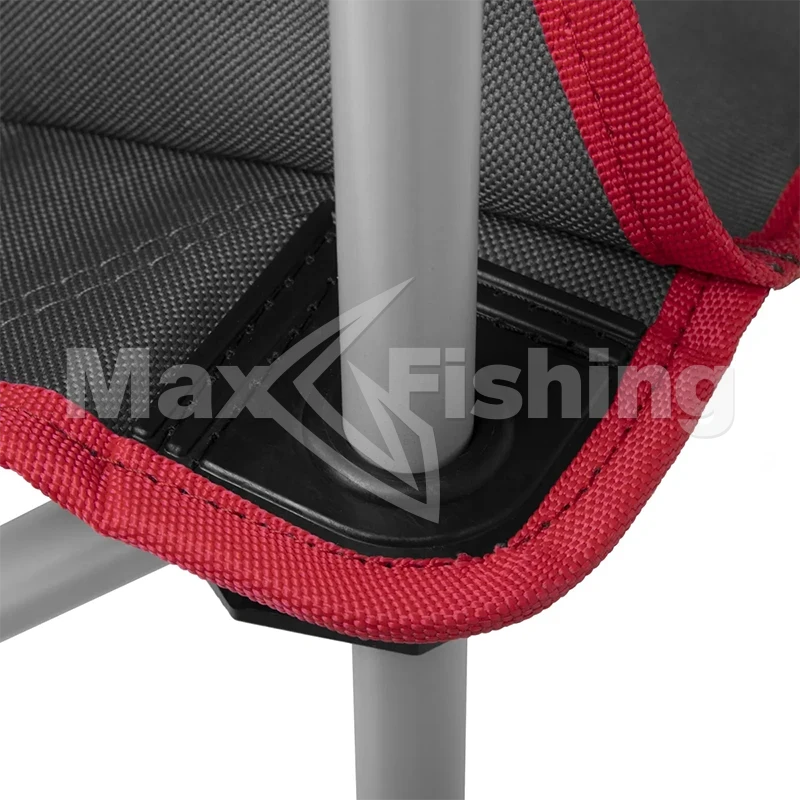 Кресло складное Nisus N-96806H-GR-1 серый/красный