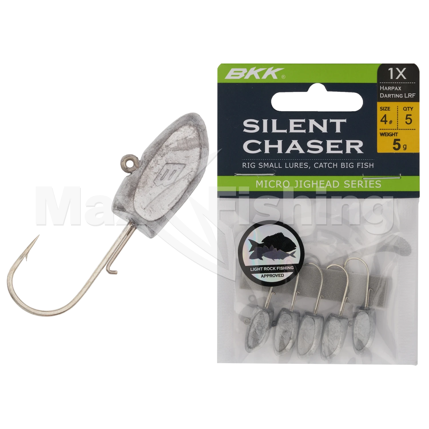 Джиг-головка BKK Silent Chaser Harpax Darting LRF #4 5гр