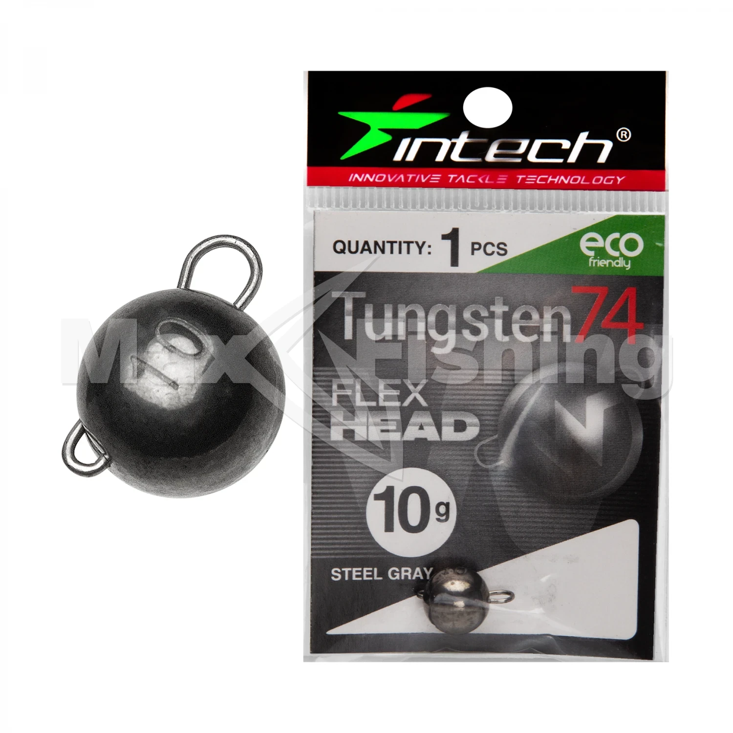 Груз разборный Intech Tungsten 74 18гр #Steel gray