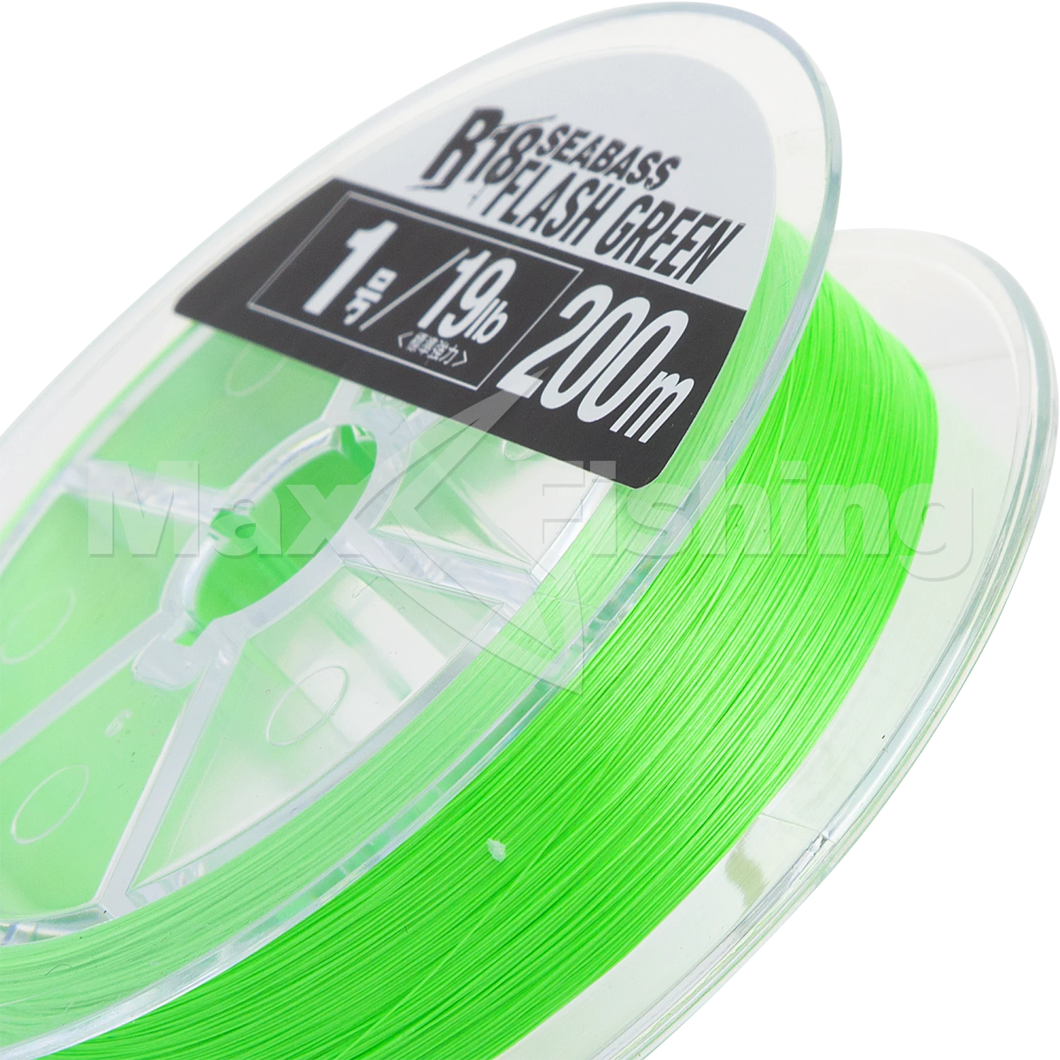 Шнур плетеный Seaguar R-18 Kanzen Seabass PE X8 #1 0,165мм 200м (flash green)