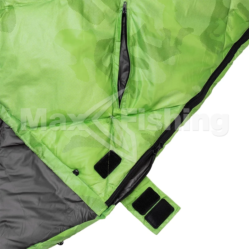 Мешок спальный Premier пуховый 210х72см зеленый