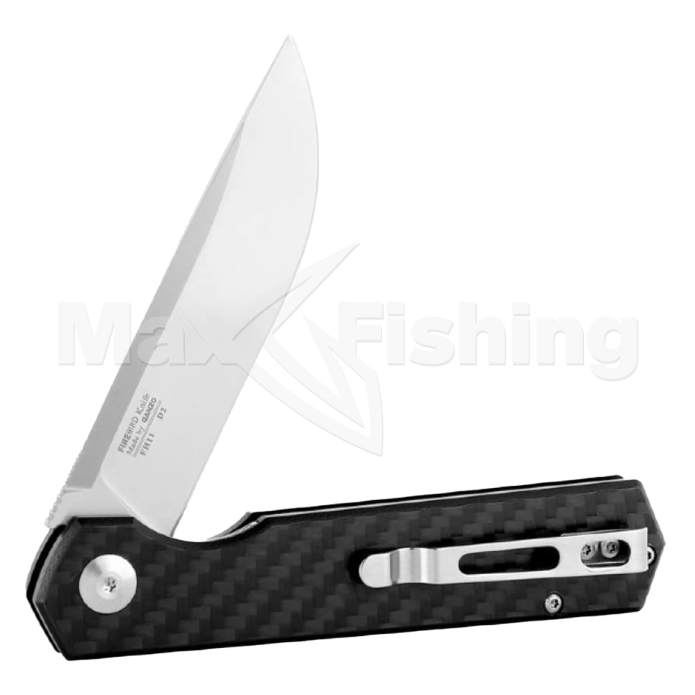 Нож складной туристический Ganzo FH11 черный