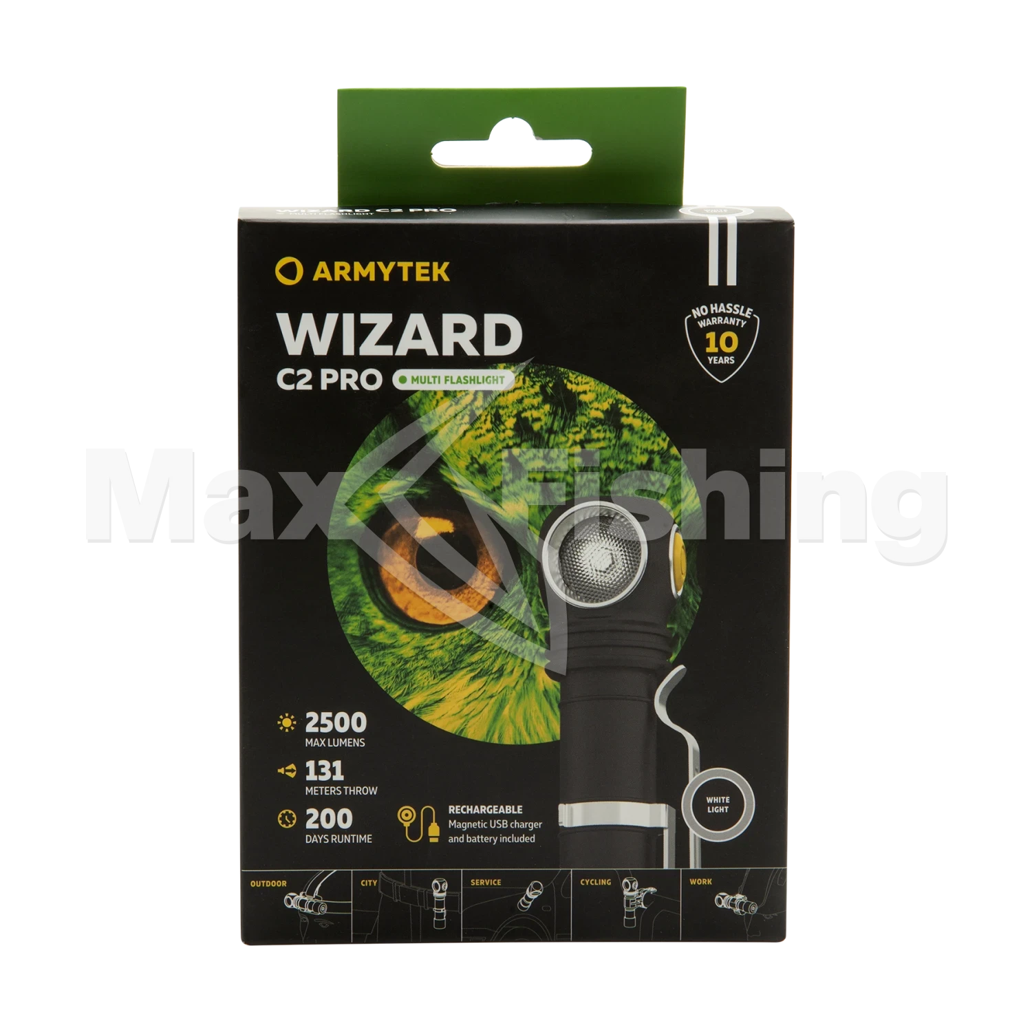 Мультифонарь Armytek Wizard C2 Pro Magnet USB (белый свет)