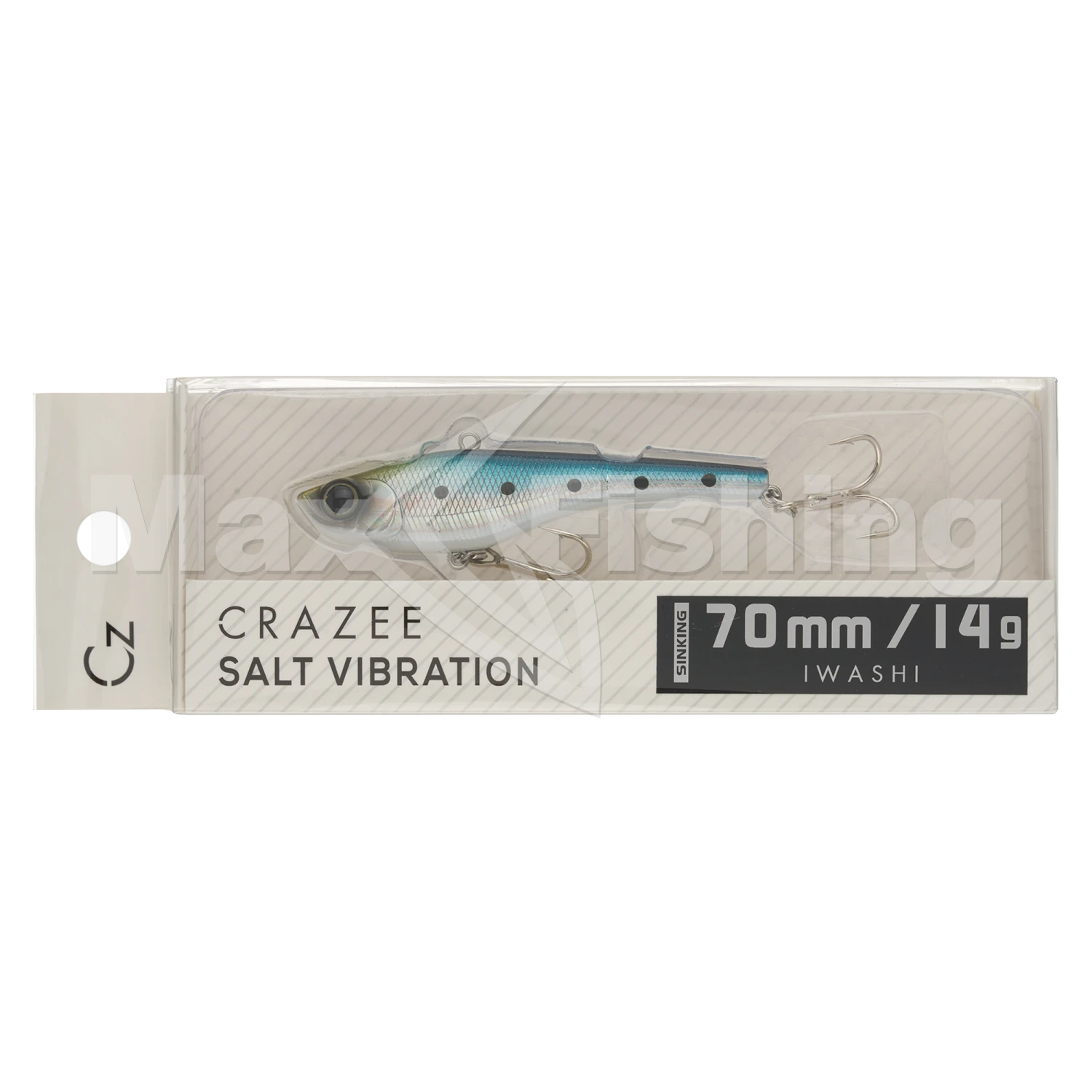 Виб Crazee Salt Vibration 70 #Iwashi