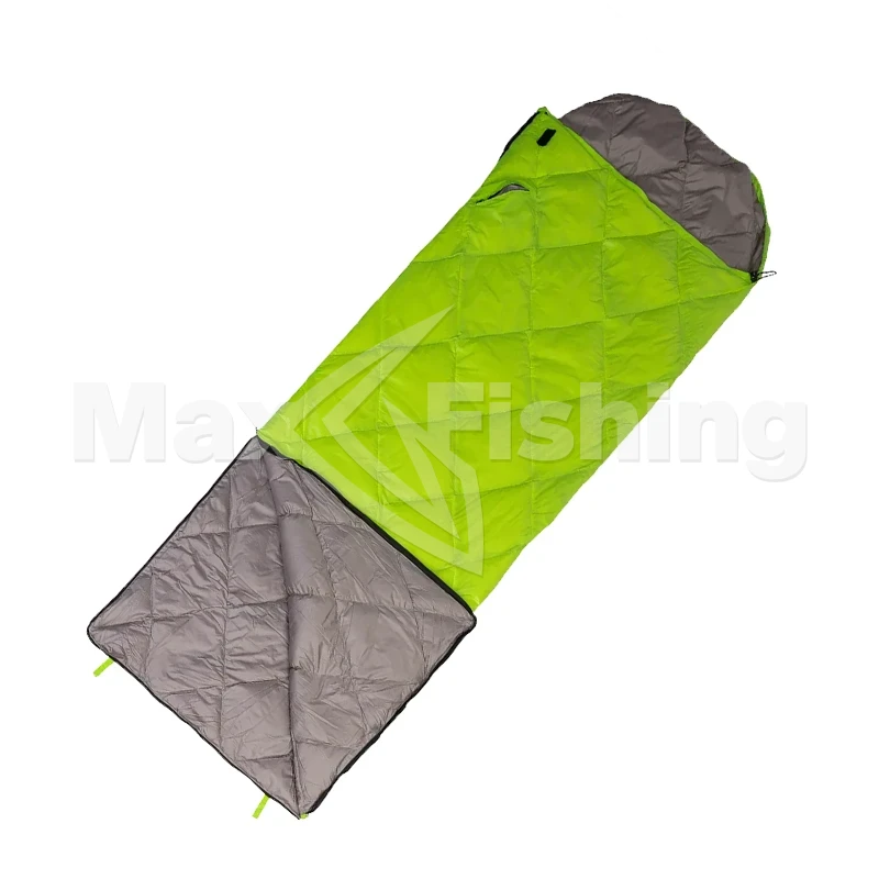 Мешок спальный Premier пуховый (190+30)х75см зеленый