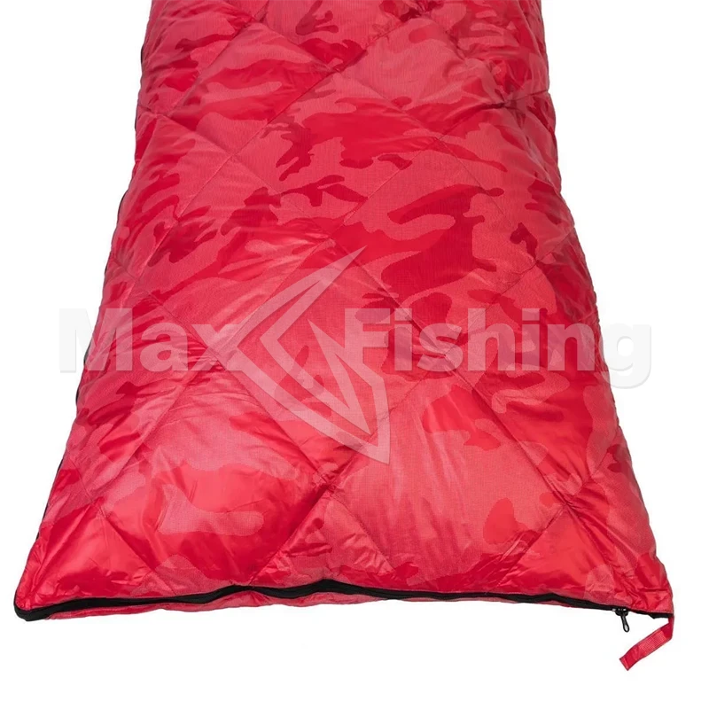 Мешок спальный Premier пуховый 210х72см красный