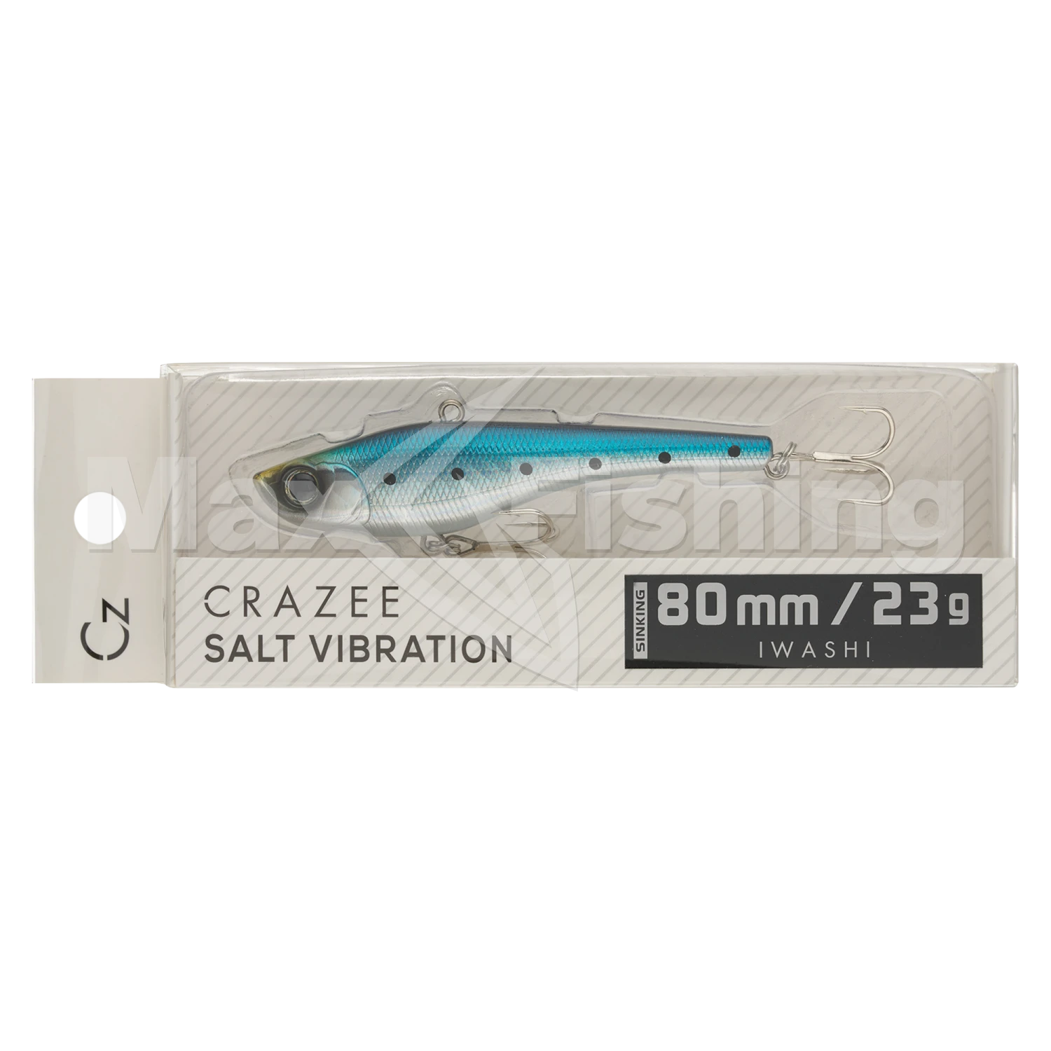 Виб Crazee Salt Vibration 80 #Iwashi