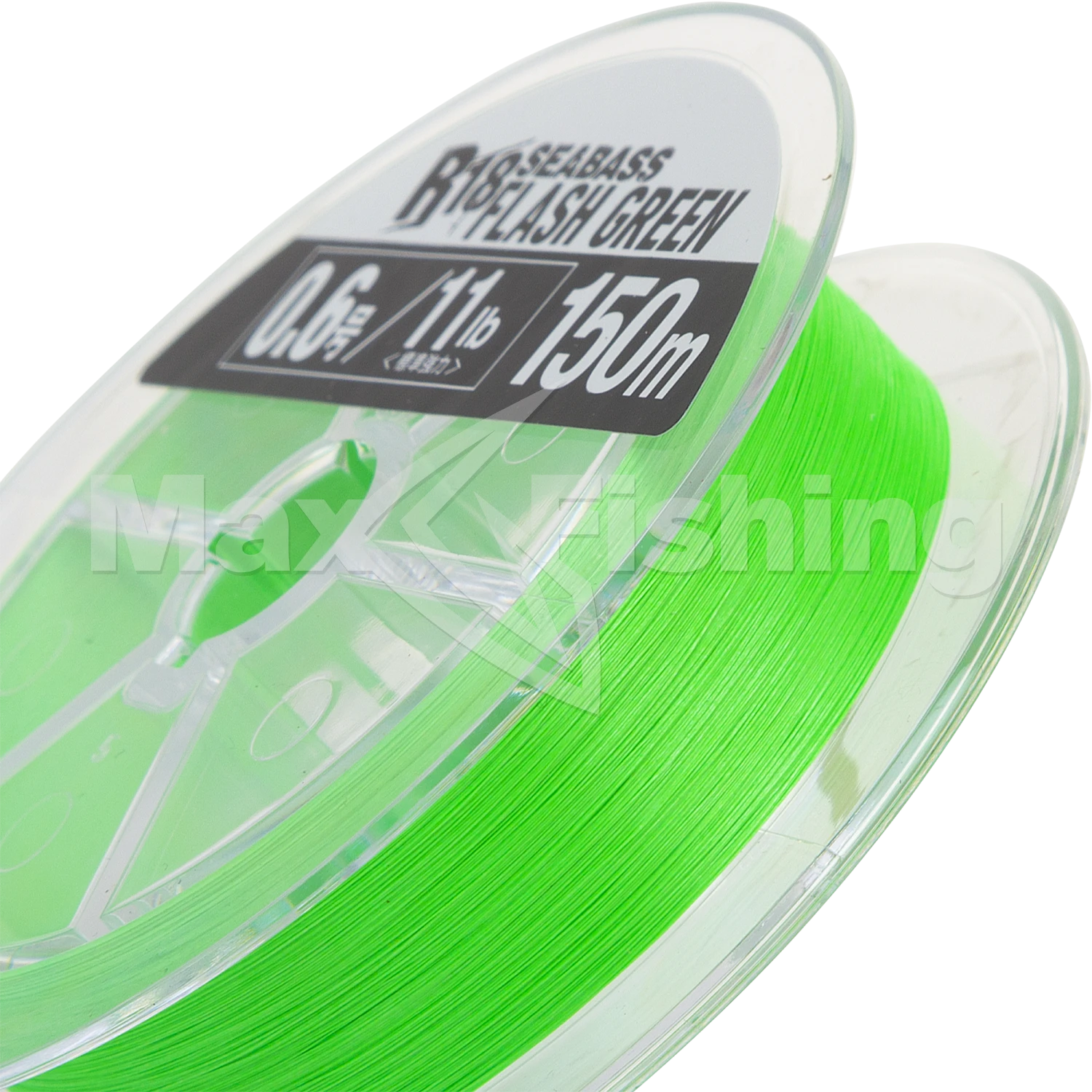 Шнур плетеный Seaguar R-18 Kanzen Seabass PE X8 #0,6 0,128мм 150м (flash green)