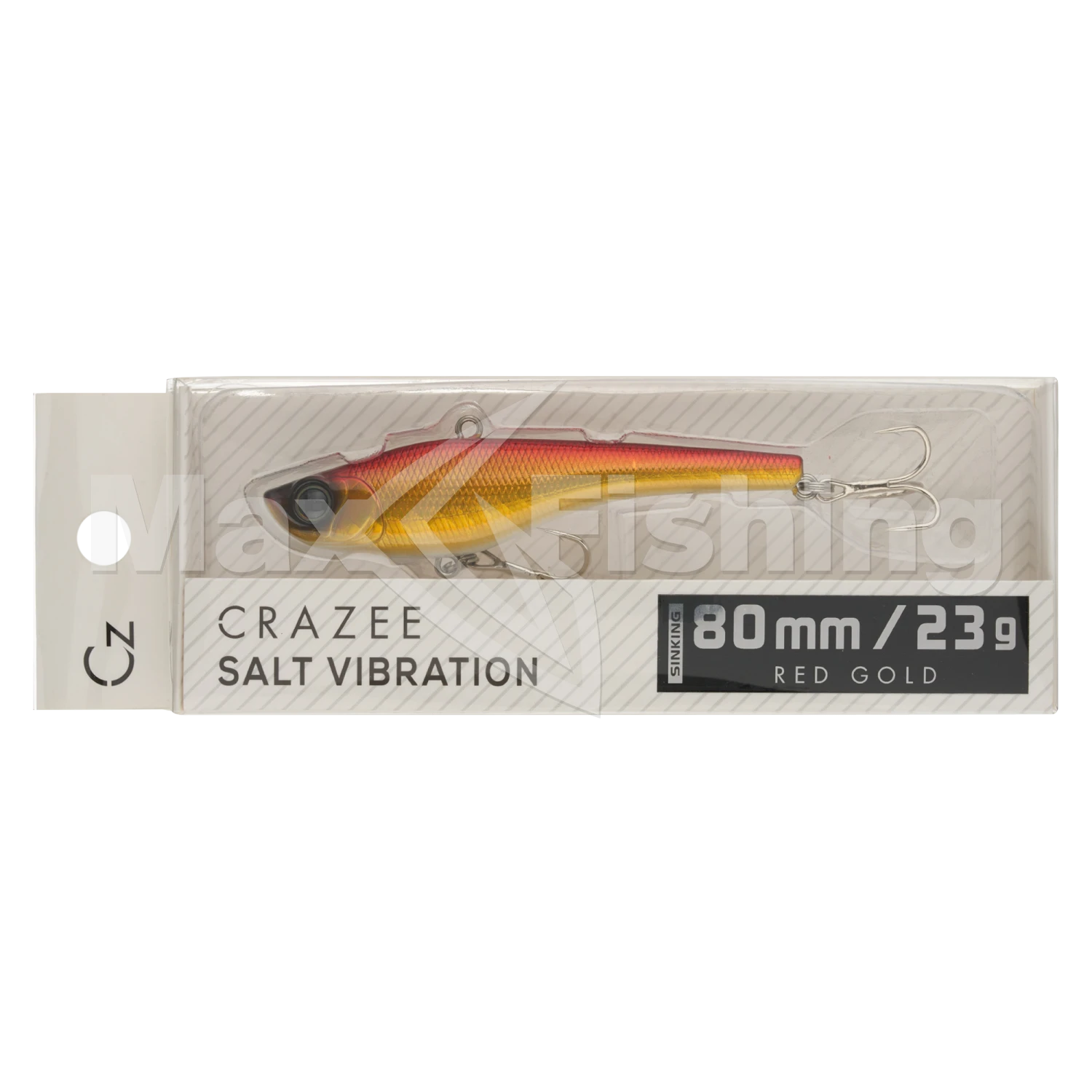 Виб Crazee Salt Vibration 80 #Red Gold