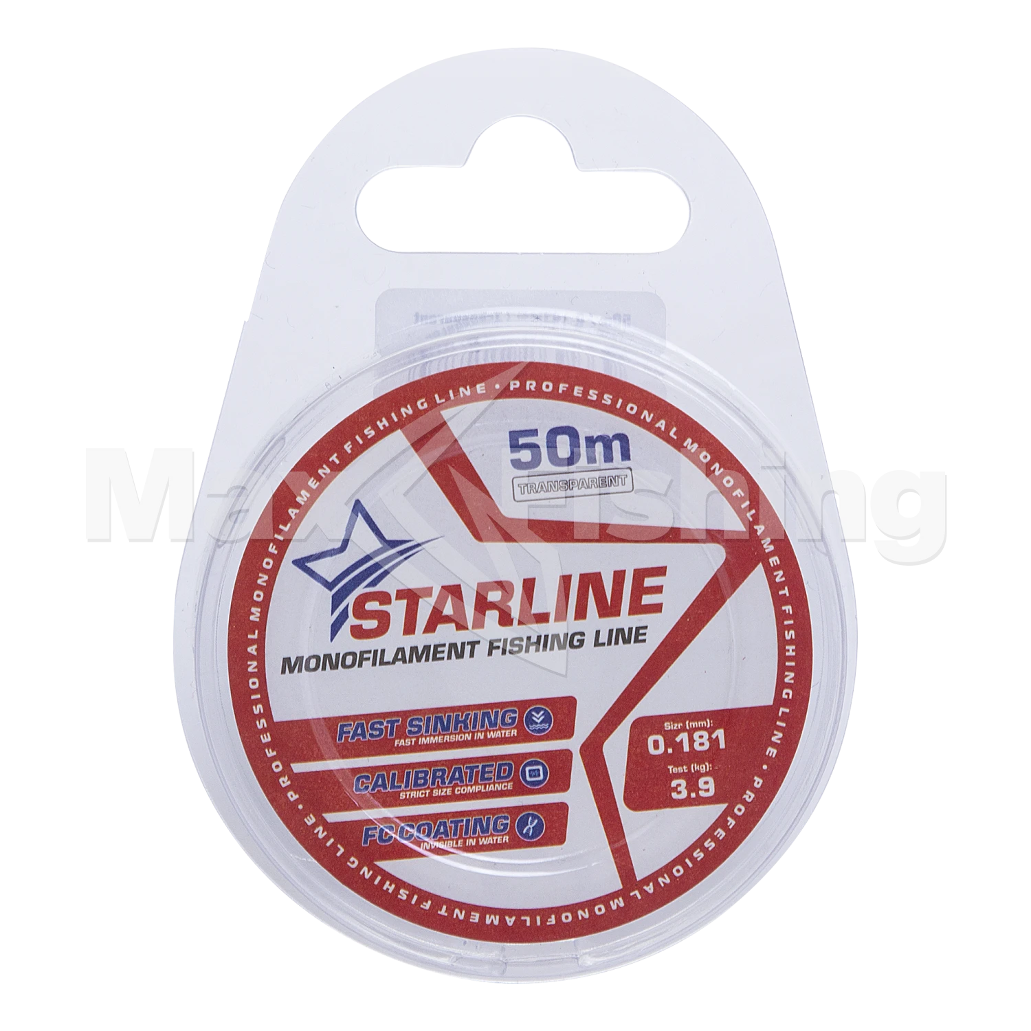 Леска монофильная IAM Starline 0,181мм 50м (transparent)