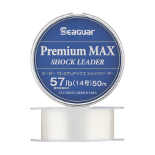 Флюорокарбон Seaguar Premium MAX Shock Leader #14 0,62мм 50м (clear)