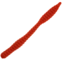 Приманка силиконовая Soorex Pro Soorex Worm 80мм Cheese #132 Red