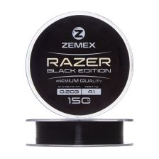 Леска монофильная Zemex Razer Black Edition 0,203мм 150м (black)
