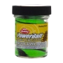 Паста форелевая Berkley Powerbait Natural Scent Glitter Trout Bait 50гр Aniseed #Black/Spring Green Twist
