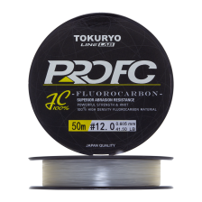 Флюорокарбон Tokuryo Fluorocarbon Pro FC #12,0 0,605мм 50м (clear)