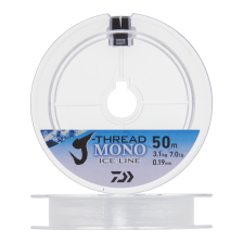 Леска монофильная Daiwa J-Thread Mono Ice Line 0,19мм 50м (clear)