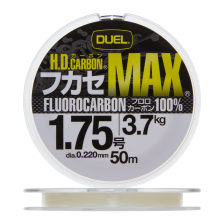 Флюорокарбон Duel H.D. Carbon Max Fluorocarbon 100% #1,75 0,220мм 50м (clear)