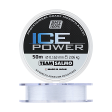 Леска монофильная Team Salmo Ice Power 0,163мм 50м (clear)
