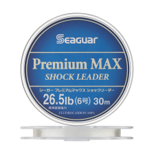 Флюорокарбон Seaguar Premium MAX Shock Leader #6 0,405мм 30м (clear)