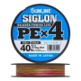 Шнур плетеный Sunline Siglon PE X4 #2,5 0,270мм 300м (multicolor)