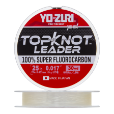 Флюорокарбон Yo-Zuri Topknot Leader Fluorocarbon 100% 0,435мм 27м (natural clear)
