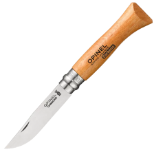 Нож складной Opinel №06 Carbon бук