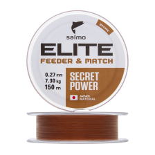Леска монофильная Salmo Elite Feeder & Match 0,27мм 150м (brown)
