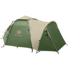 Палатка быстросборная BTrace Omega 4+ зеленый