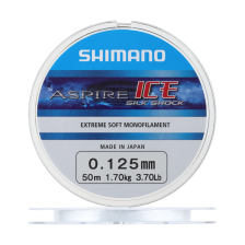 Леска монофильная Shimano Aspire Ice Silk Shock 0,125мм 50м (clear)